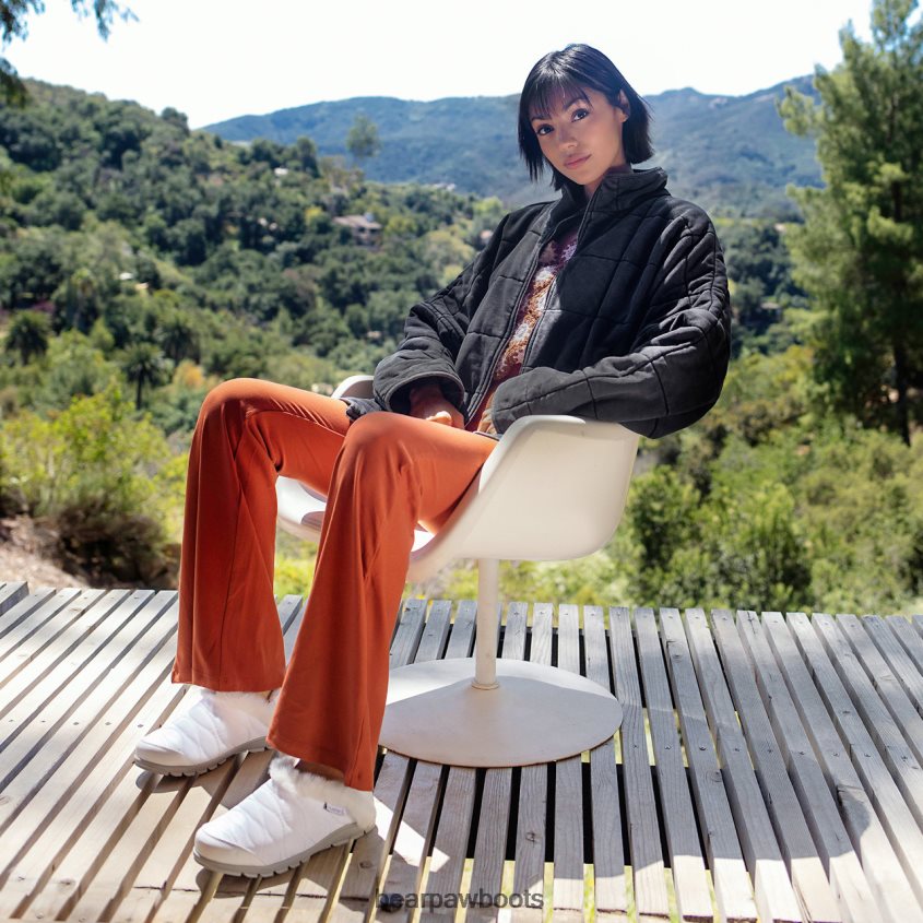 Hausschuhe BEARPAW Elaine Weiß Frauen J080PL297