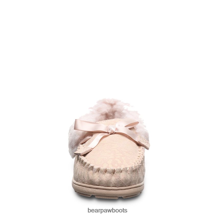 Hausschuhe BEARPAW Indio exotisch rosa Leoparden-Glitzer Frauen J080PL300