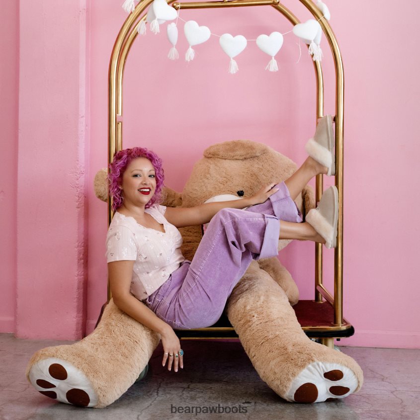 Hausschuhe BEARPAW Loki Hafer Frauen J080PL269