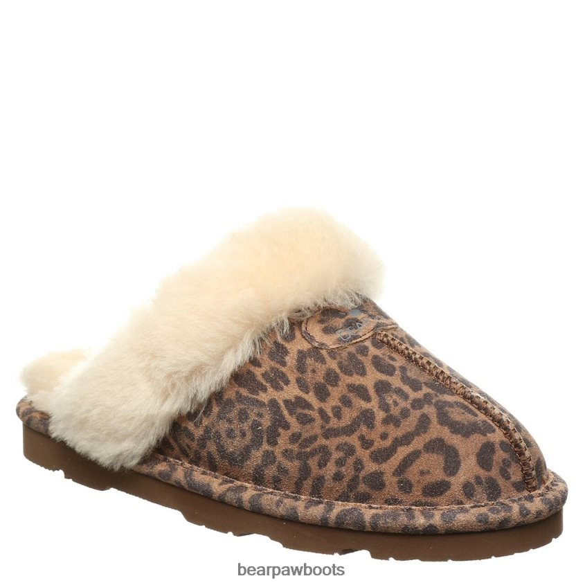 Hausschuhe BEARPAW Loki exotisch Leopard Frauen J080PL275