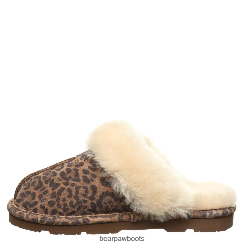 Hausschuhe BEARPAW Loki exotisch Leopard Frauen J080PL275