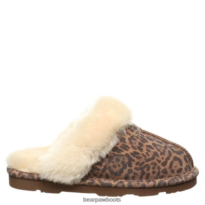 Hausschuhe BEARPAW Loki exotisch Leopard Frauen J080PL275