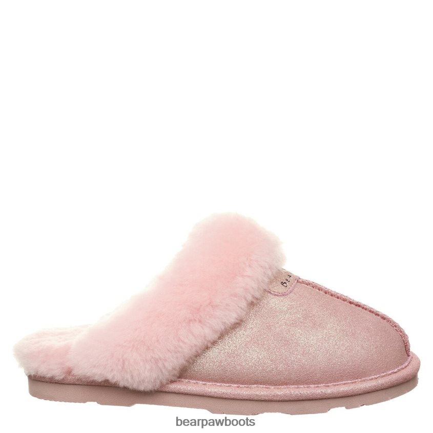 Hausschuhe BEARPAW Loki exotisch rosa Glitzer Frauen J080PL315