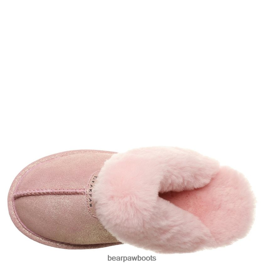Hausschuhe BEARPAW Loki exotisch rosa Glitzer Frauen J080PL315