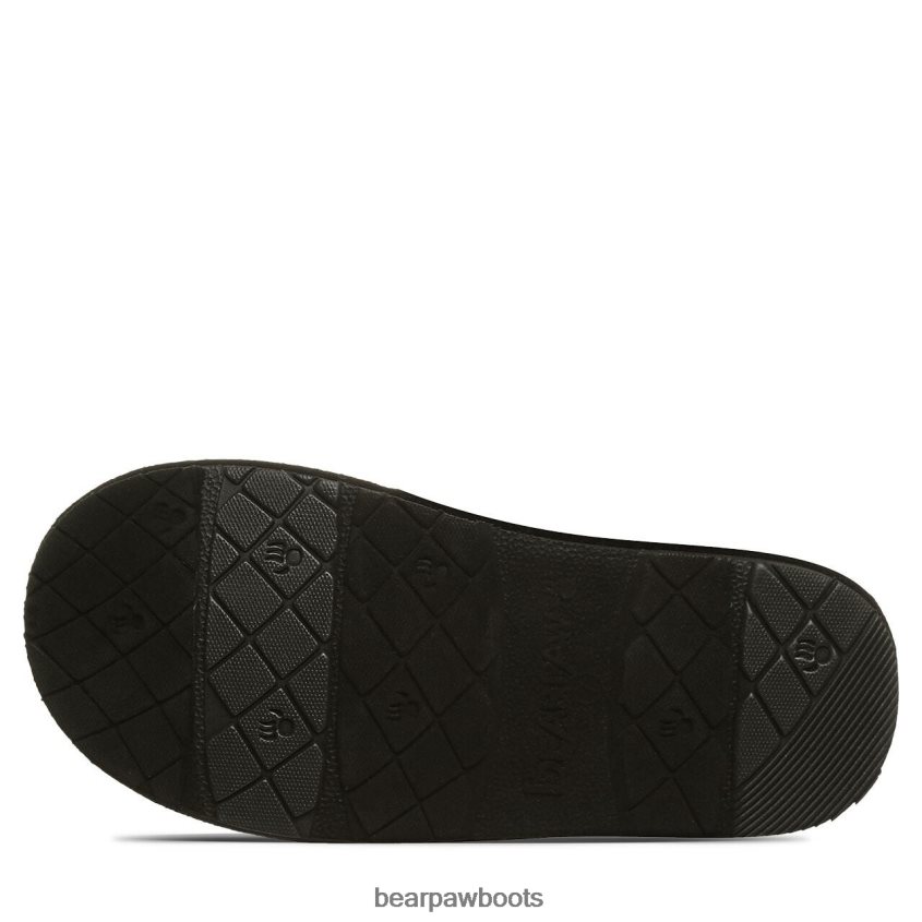 Hausschuhe BEARPAW Loki exotisch schwarze Pailletten Frauen J080PL314