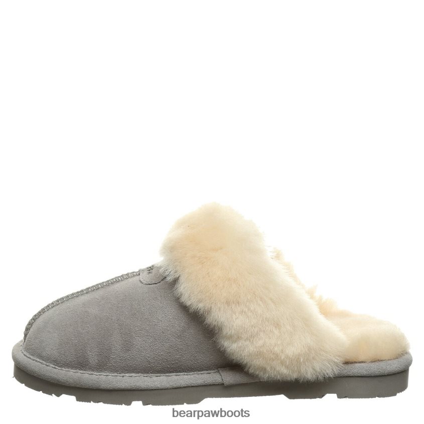 Hausschuhe BEARPAW Loki grauer Nebel Frauen J080PL270