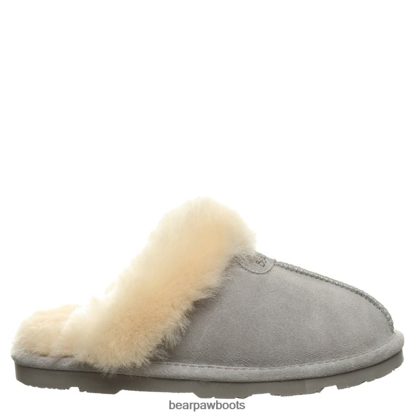 Hausschuhe BEARPAW Loki grauer Nebel Frauen J080PL270