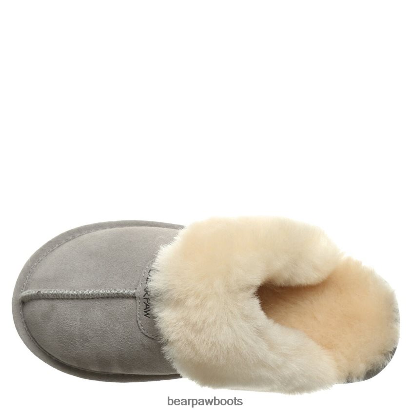 Hausschuhe BEARPAW Loki grauer Nebel Frauen J080PL270