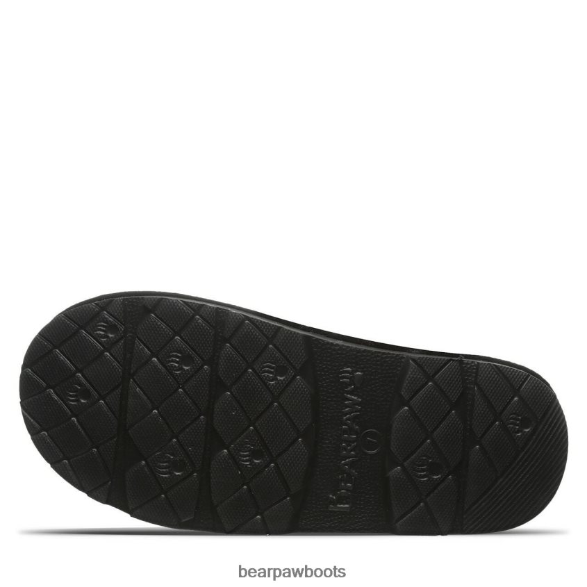 Hausschuhe BEARPAW Loki schwarz/leopardenfell Frauen J080PL304