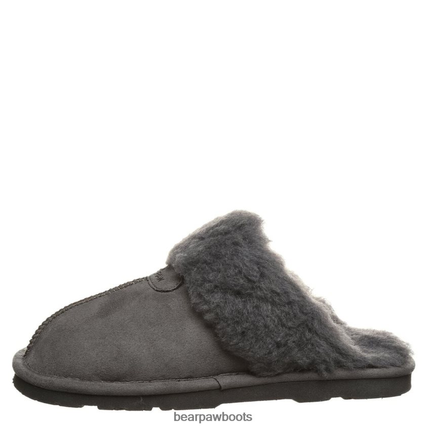 Hausschuhe BEARPAW Loki vegan Holzkohle Frauen J080PL286