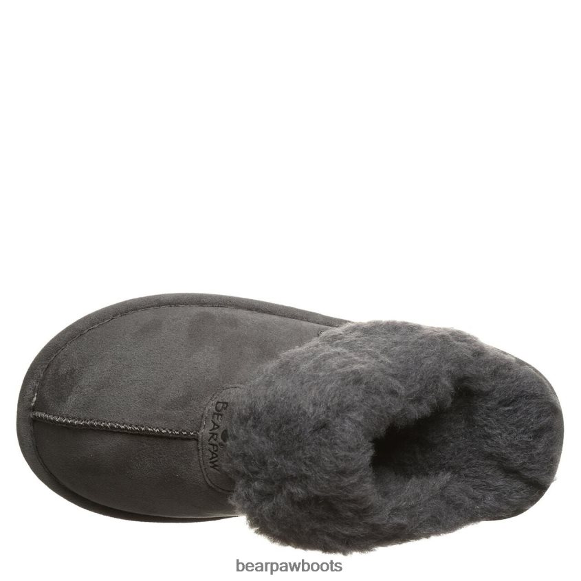 Hausschuhe BEARPAW Loki vegan Holzkohle Frauen J080PL286