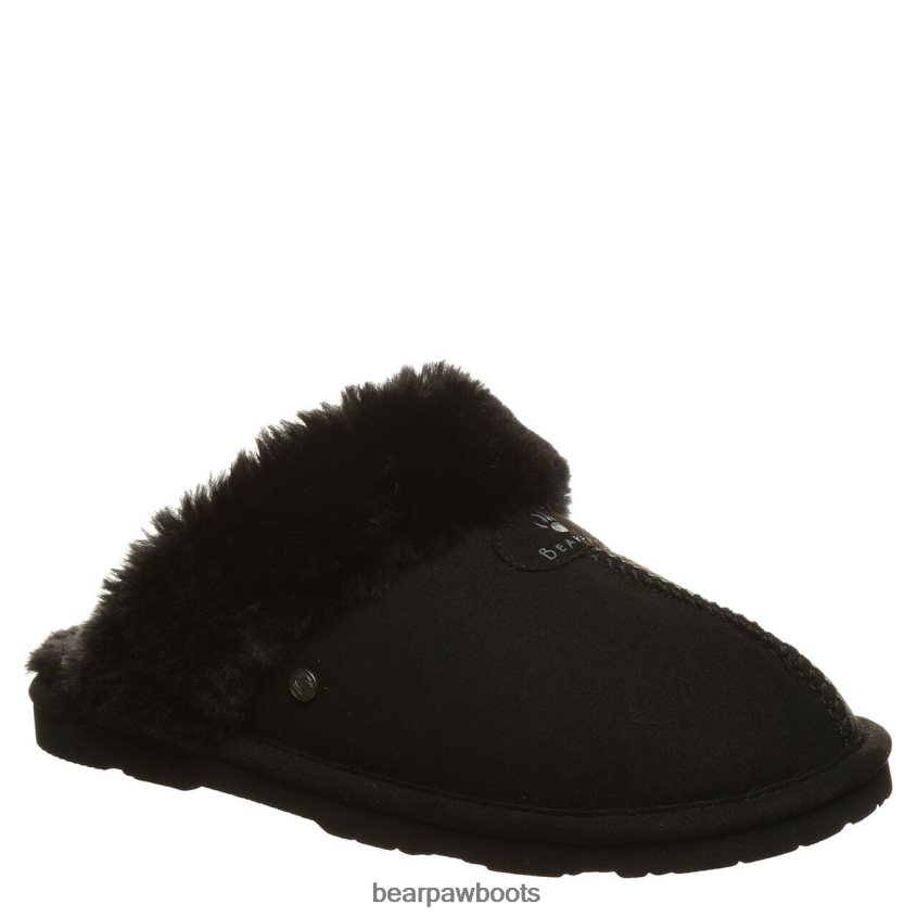 Hausschuhe BEARPAW Loki vegan Schwarz Frauen J080PL287
