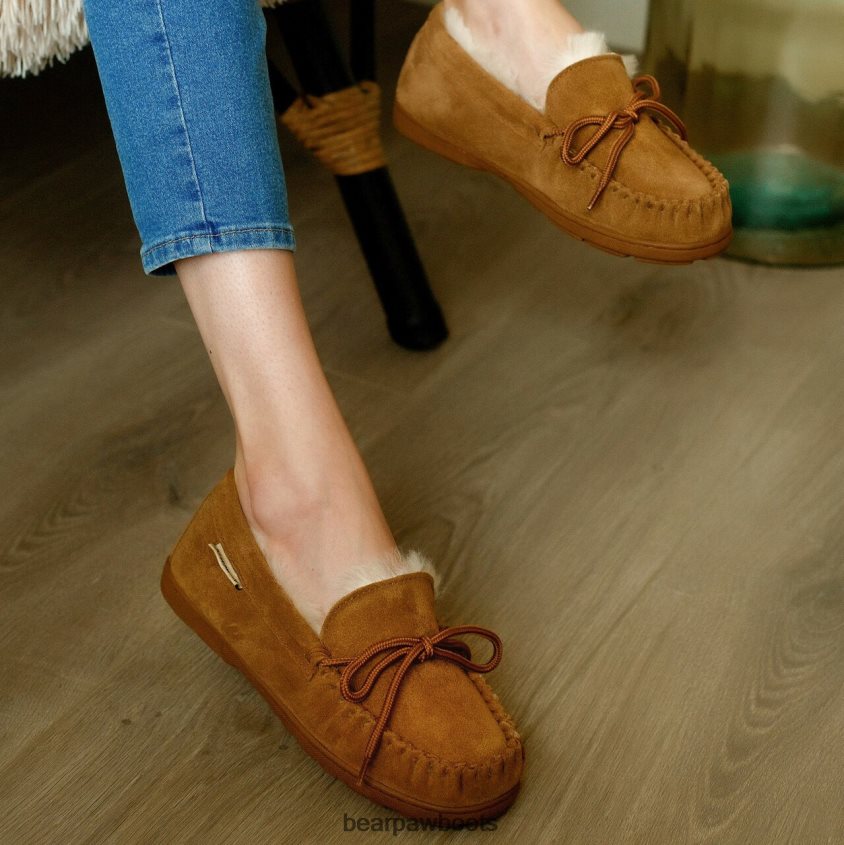 Hausschuhe BEARPAW Mindy Hickory Frauen J080PL289