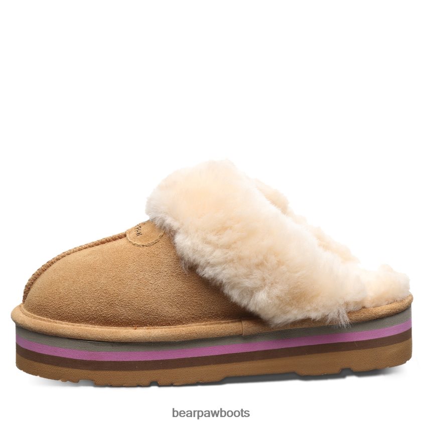 Hausschuhe BEARPAW Retro-Loki Eiskaffee Frauen J080PL294