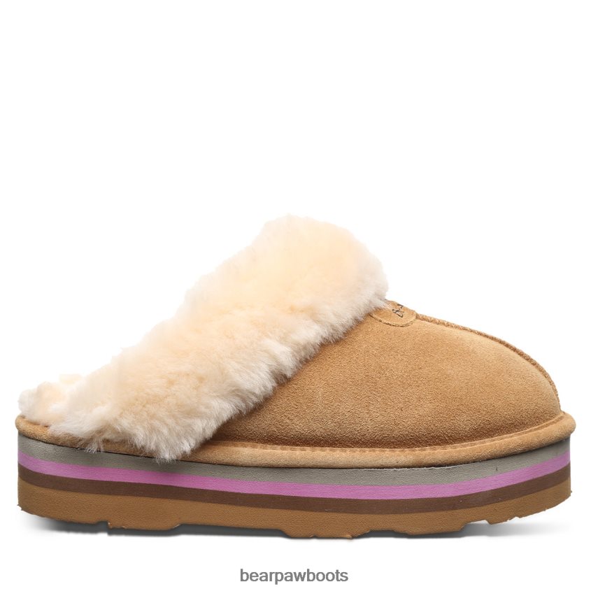 Hausschuhe BEARPAW Retro-Loki Eiskaffee Frauen J080PL294