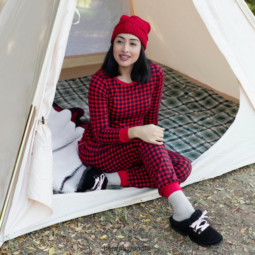 Hausschuhe BEARPAW Zeder Schwarz Frauen J080PL261