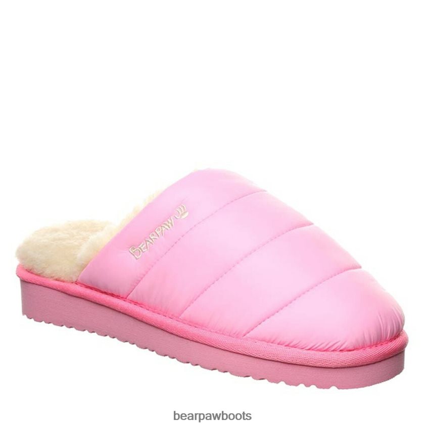 Hausschuhe BEARPAW bauschiger Slipper Rosa Frauen J080PL318