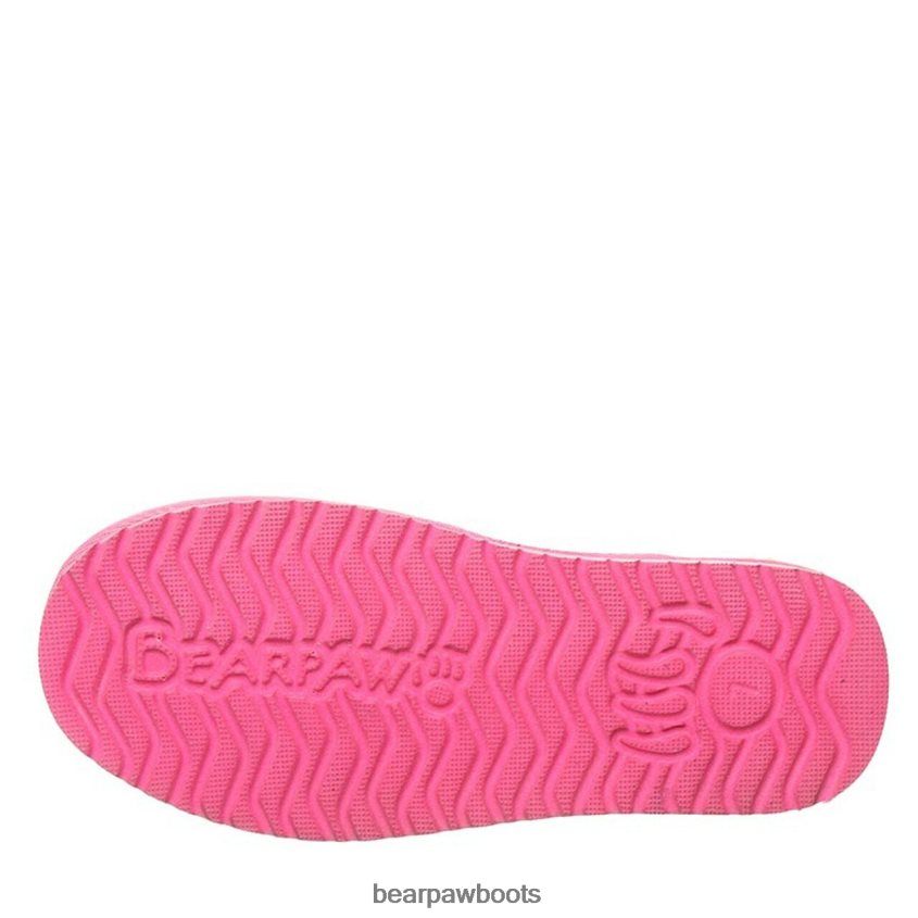 Hausschuhe BEARPAW bauschiger Slipper Rosa Frauen J080PL318