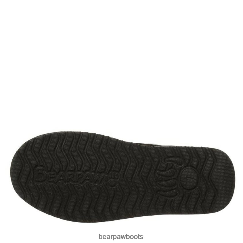 Hausschuhe BEARPAW bauschiger Slipper Schwarz Frauen J080PL319