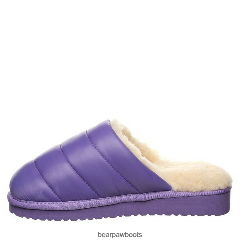 Hausschuhe BEARPAW bauschiger Slipper lila Frauen J080PL317