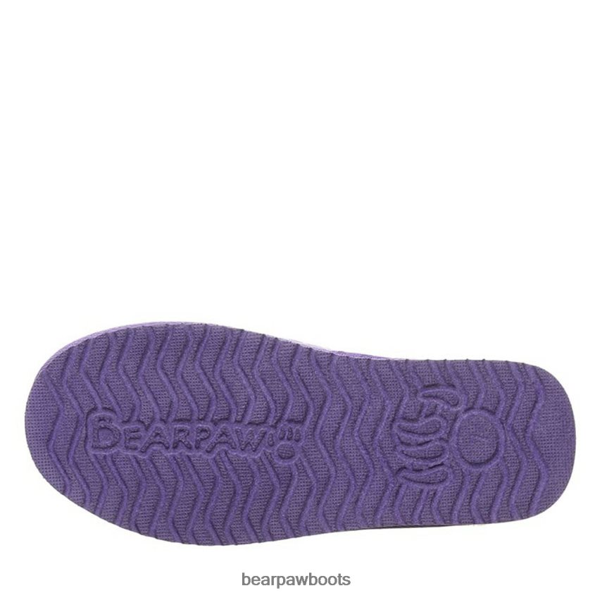 Hausschuhe BEARPAW bauschiger Slipper lila Frauen J080PL317