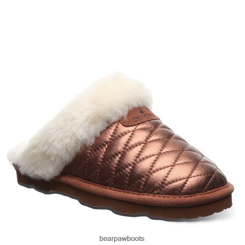 Hausschuhe BEARPAW effie Bronze Frauen J080PL302