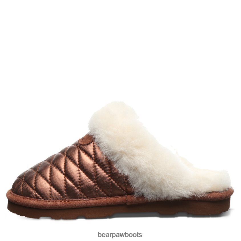 Hausschuhe BEARPAW effie Bronze Frauen J080PL302