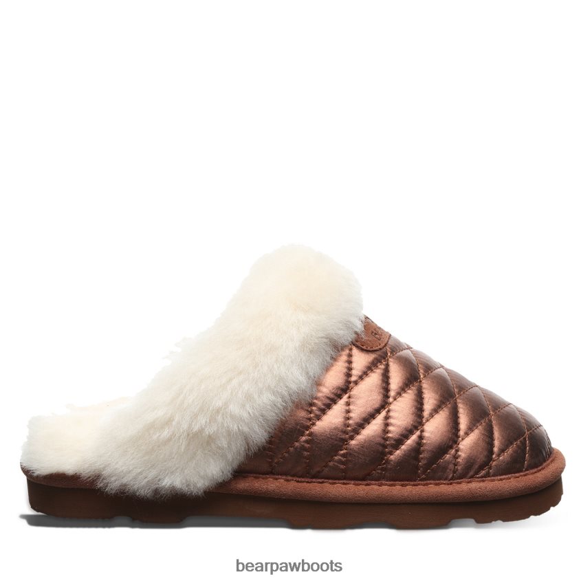 Hausschuhe BEARPAW effie Bronze Frauen J080PL302