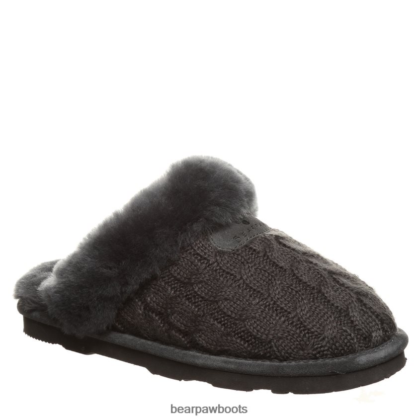 Hausschuhe BEARPAW effie Holzkohle Frauen J080PL292