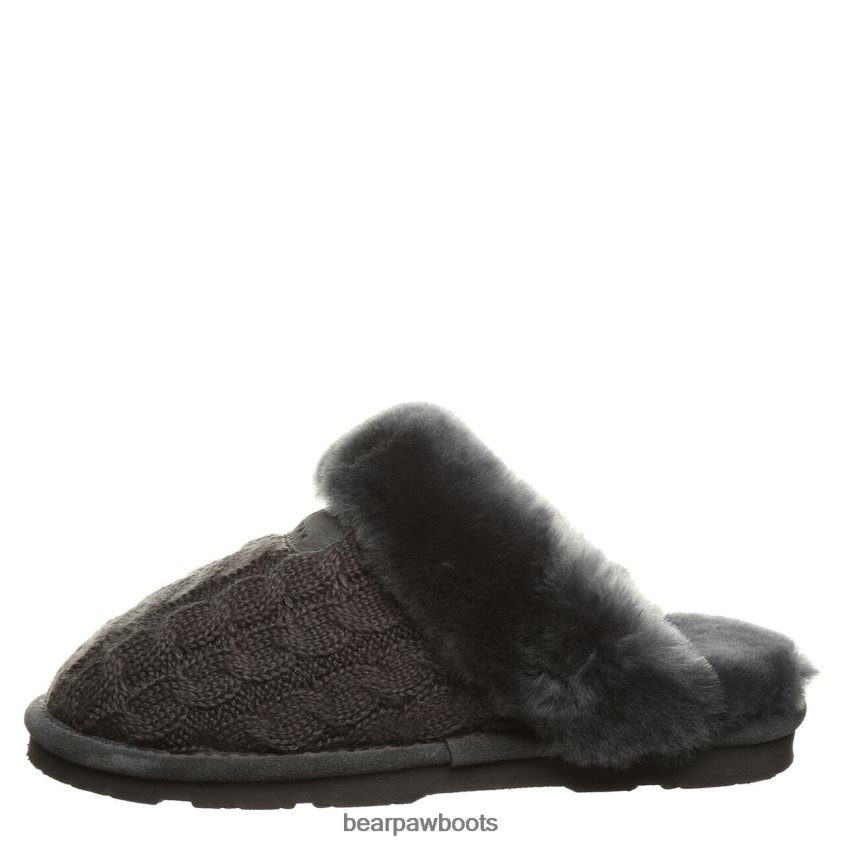 Hausschuhe BEARPAW effie Holzkohle Frauen J080PL292