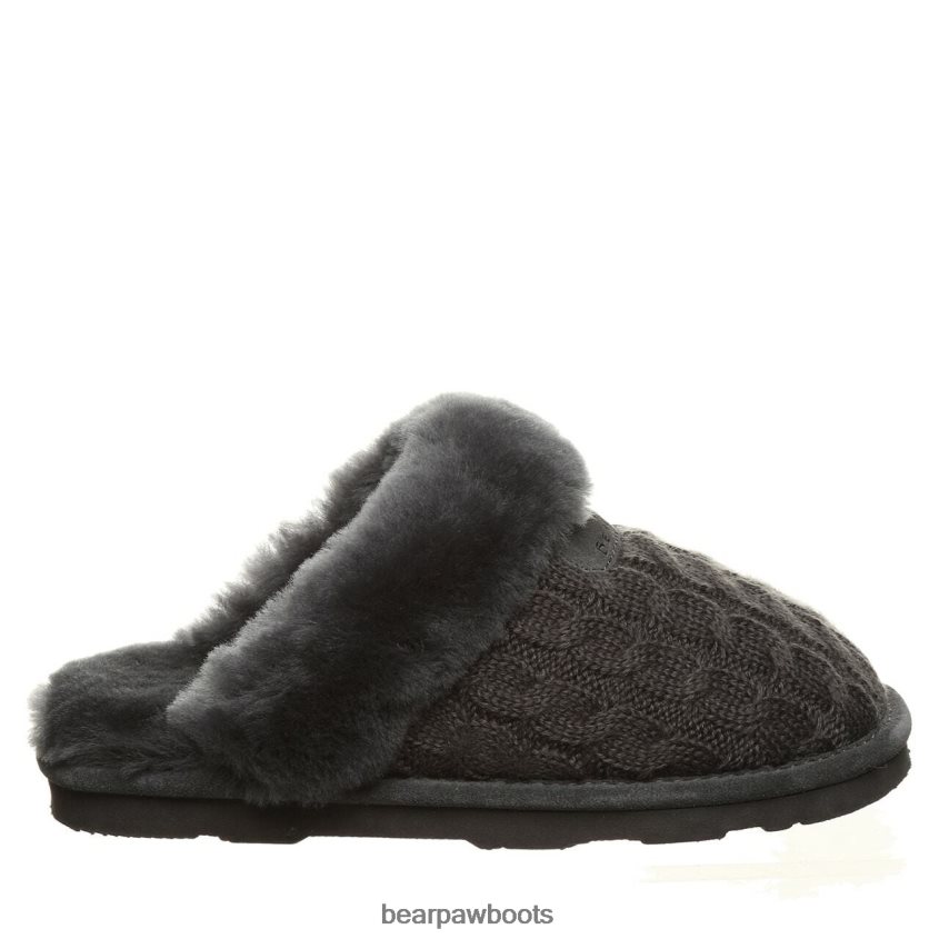 Hausschuhe BEARPAW effie Holzkohle Frauen J080PL292