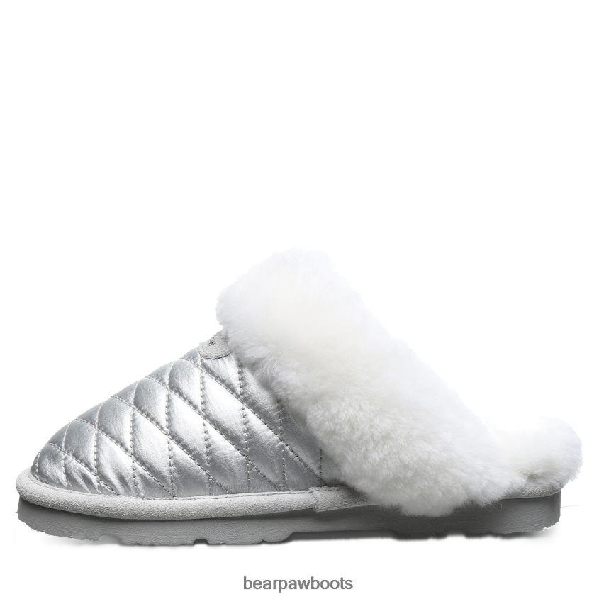 Hausschuhe BEARPAW effie Silber Frauen J080PL303