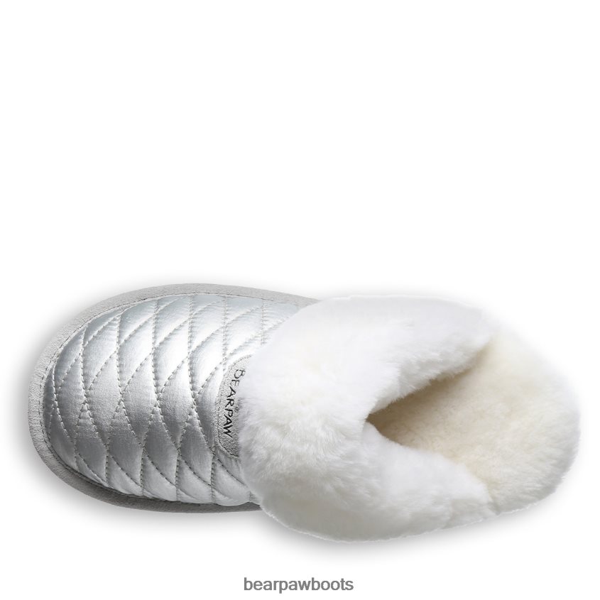 Hausschuhe BEARPAW effie Silber Frauen J080PL303