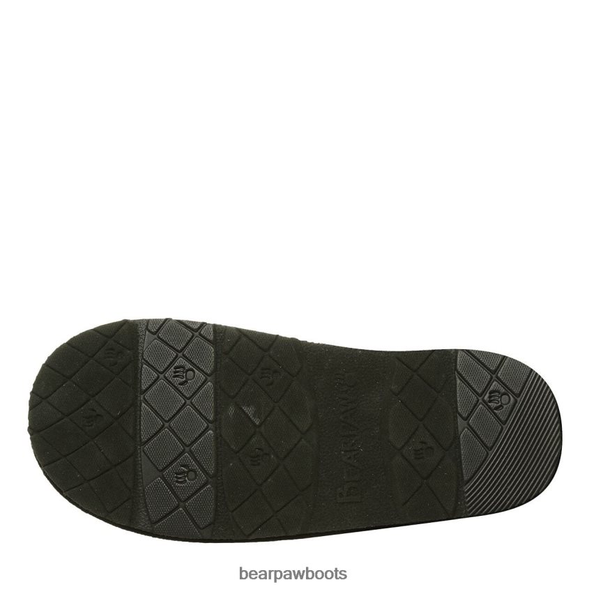 Hausschuhe BEARPAW effie schwarzer Samt Frauen J080PL310