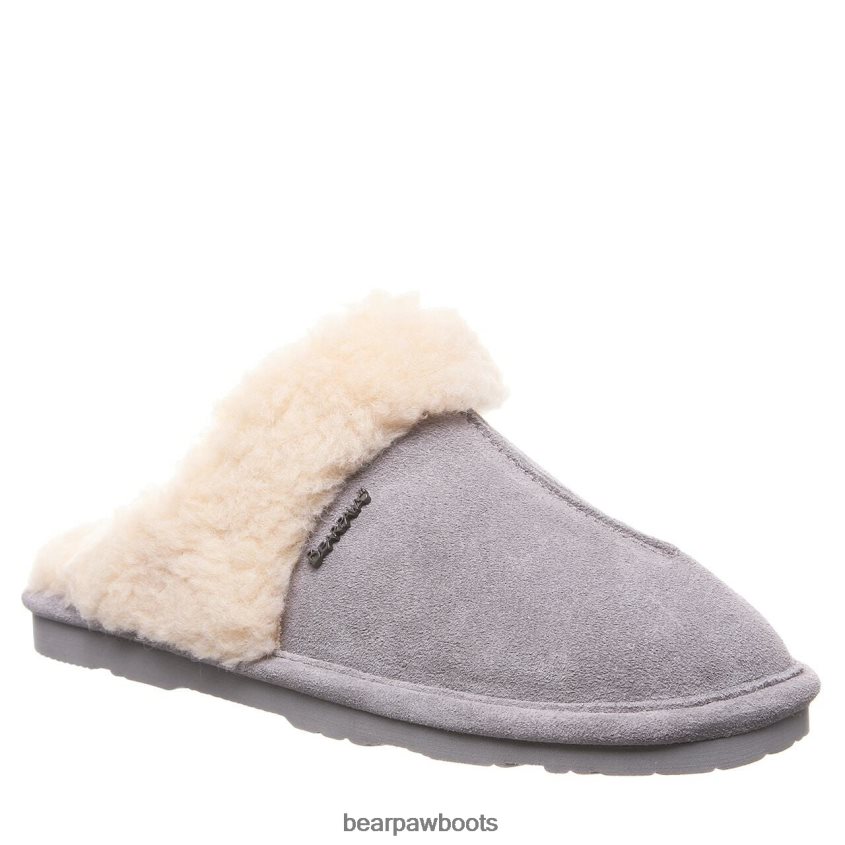 Hausschuhe BEARPAW loketta grauer Nebel Frauen J080PL283