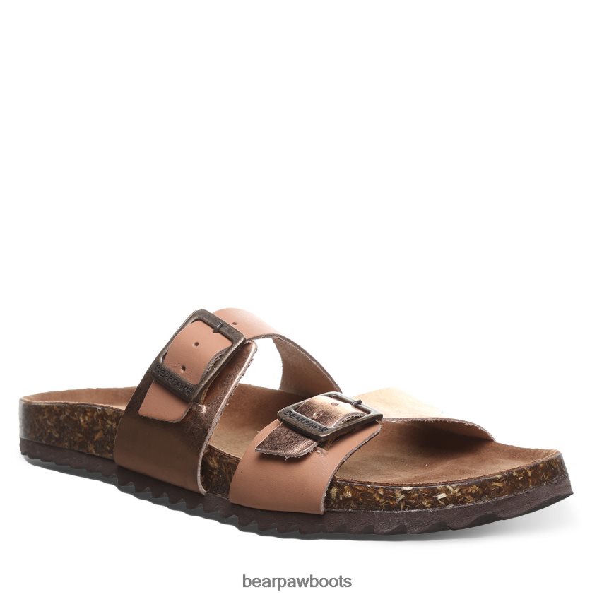 Sandalen BEARPAW Julia II Gepäck/Roségold Frauen J080PL370