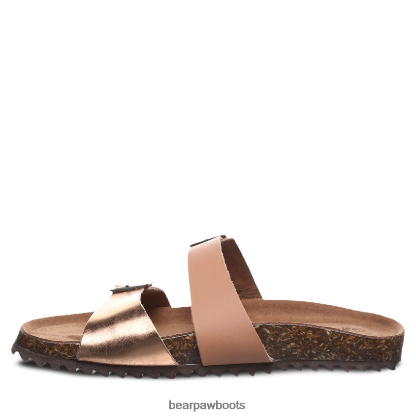 Sandalen BEARPAW Julia II Gepäck/Roségold Frauen J080PL370