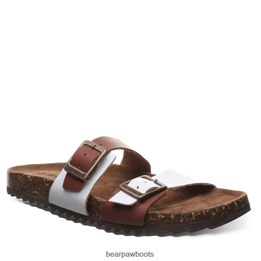 Sandalen BEARPAW Julia II sattel/weiß Frauen J080PL371