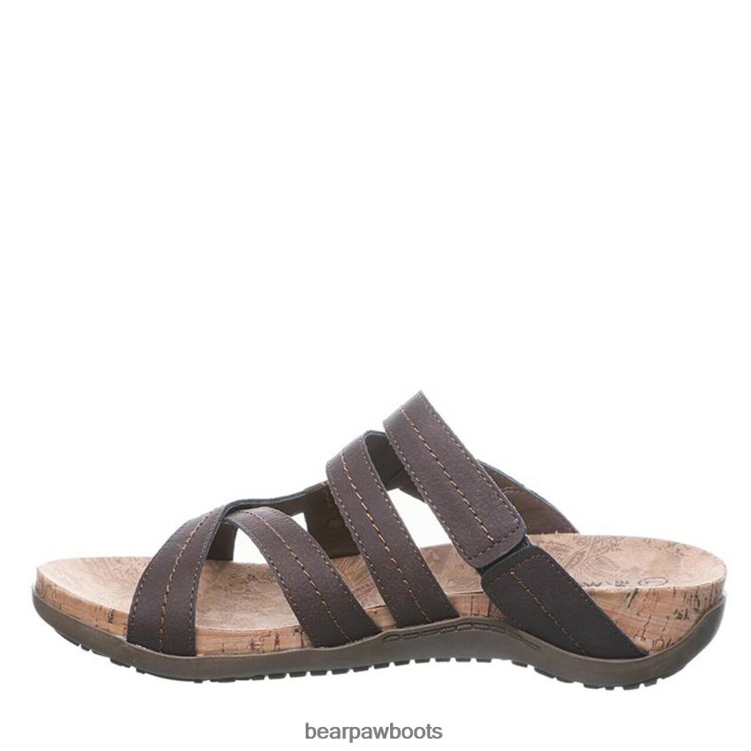 Sandalen BEARPAW Kai breit dunkelbraun Frauen J080PL412