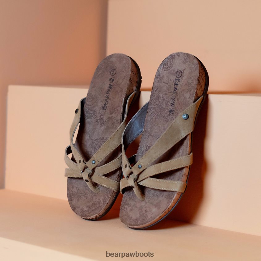 Sandalen BEARPAW Kitz Eiskaffee Frauen J080PL363