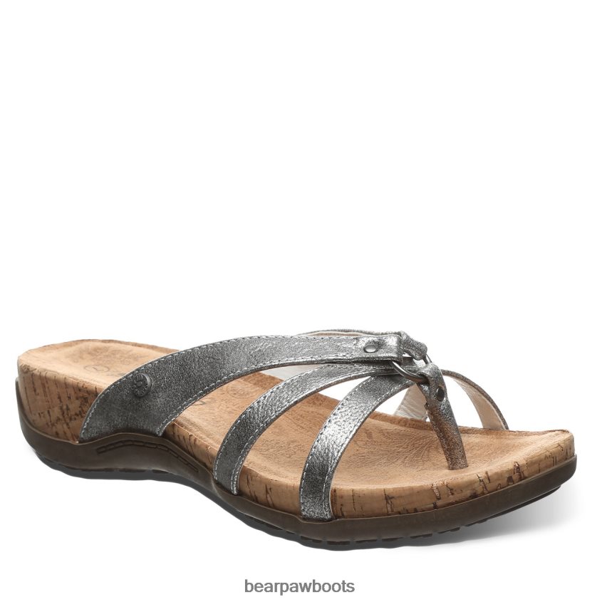 Sandalen BEARPAW Kitz Silber Frauen J080PL442