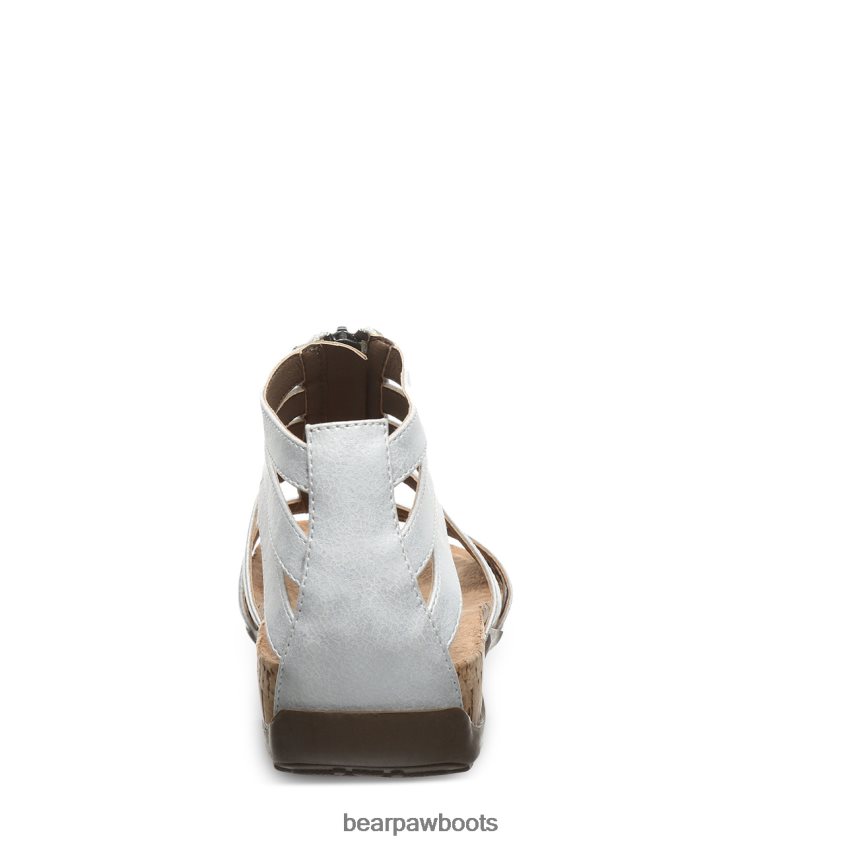 Sandalen BEARPAW Layla II breit weißmetallic Frauen J080PL432