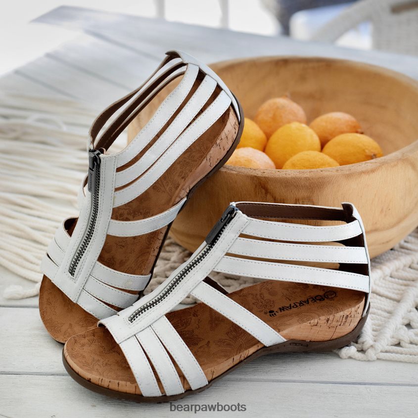 Sandalen BEARPAW Layla weißmetallic Frauen J080PL433