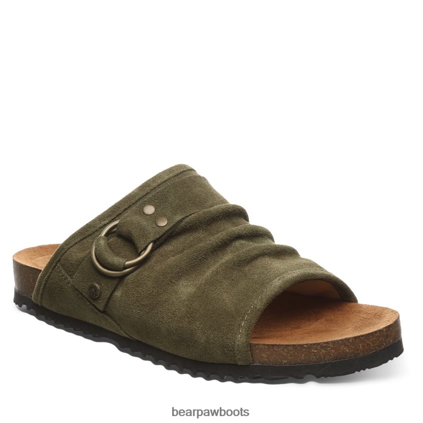 Sandalen BEARPAW Lillie dunkles Oliv Frauen J080PL464