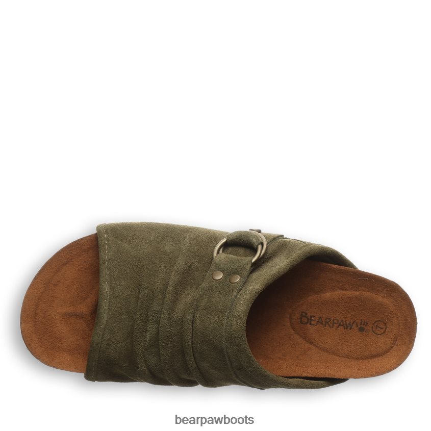 Sandalen BEARPAW Lillie dunkles Oliv Frauen J080PL464