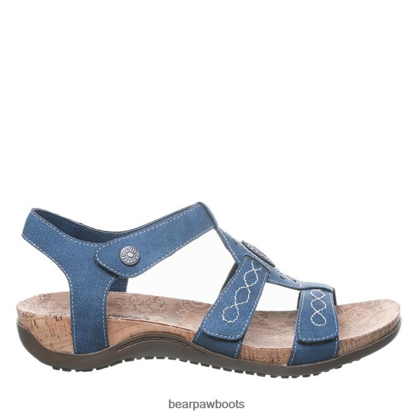 Sandalen BEARPAW Ridley breit Blau Frauen J080PL405