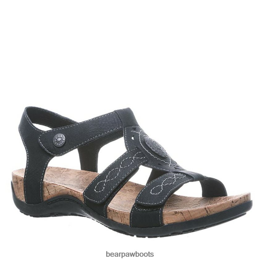Sandalen BEARPAW Ridley breit Schwarz Frauen J080PL407