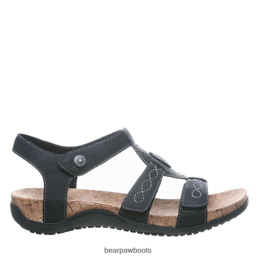 Sandalen BEARPAW Ridley breit Schwarz Frauen J080PL407