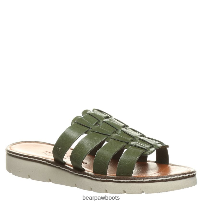 Sandalen BEARPAW Vanessa Militärgrün Frauen J080PL482