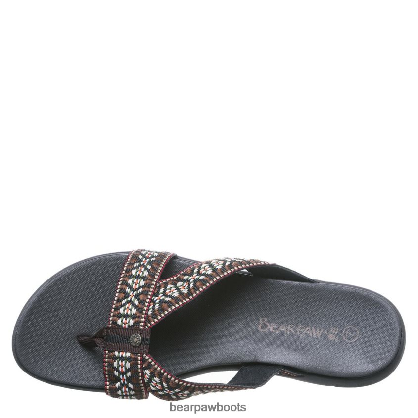 Sandalen BEARPAW Wacholder Schokolade Frauen J080PL496